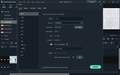 How to Add Glitch Audio/Text/Transition/Effect to Videos in Filmora