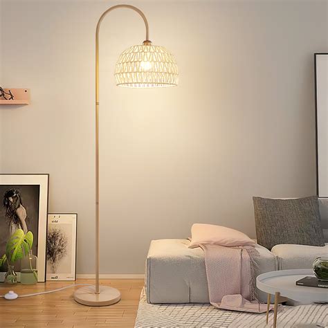 Rattan Arch Floor Lamp – Vakkerlight