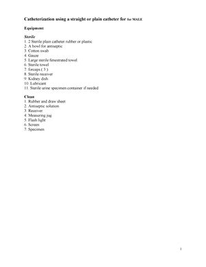 NGT checklist - Nursing foundation procedure - Nasogastric tube ...
