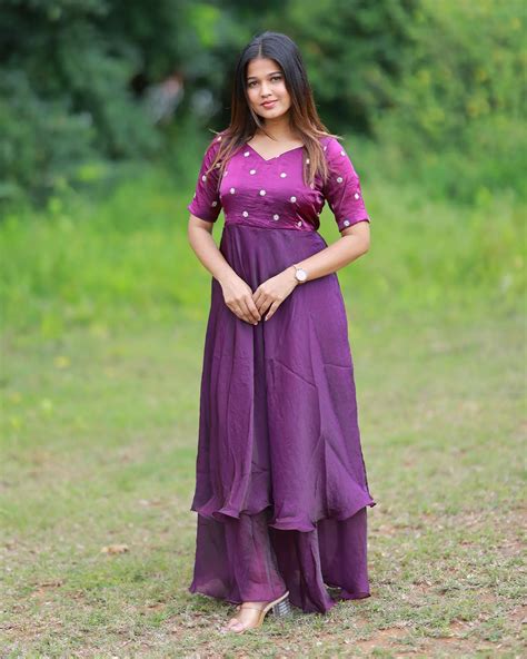 Lavender Veli Gown – Suva Attire