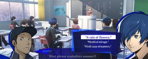 Persona 3 Reload Guide: Class Answers for Exam Success