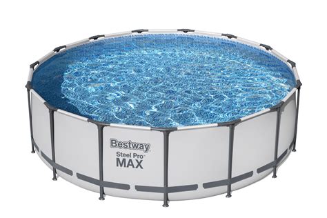 Buy Bestway Steel Pro MAX 15 x 48 Above Ground Pool Set Round Online in ...