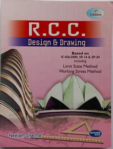 R.C.C. Design & Drawing 4th Edition: Buy R.C.C. Design & Drawing 4th ...