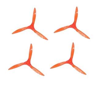 INVENTO 4 Pcs 5 inch 3 Blade Fan Propeller Prop fit for 2mm Shaft DC ...