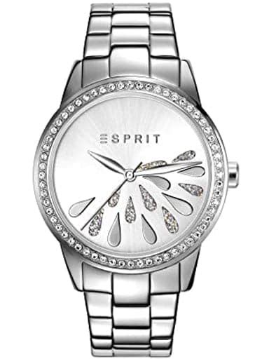 Esprit Silver Dial Stainless Steel Strap Watch For Women Es107312006