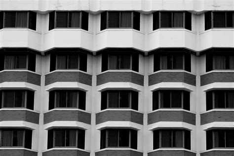 Abstract background texture of window building architecture | Premium Photo