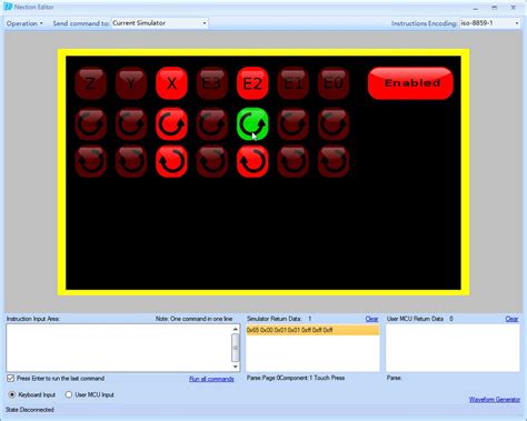 Nextion Display Tutorial 的图像结果