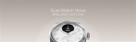 Withings ScanWatch Nova Brilliant, Heart Health Hybrid Unisex ...