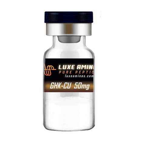 GHK-CU 50mg (Copper Binding Peptide) - LUXE AMINOS