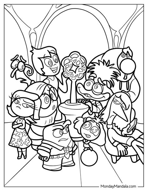 Printable Inside Out Characters Coloring Pages - Calendar Productivity ...