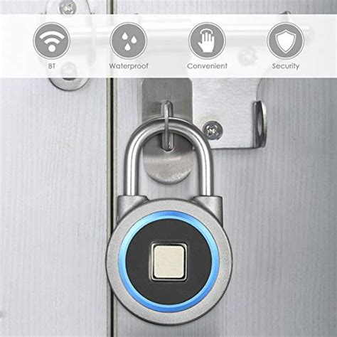 PremiumAV BT-Fingerprint Fingerprint Smart Lock Keyless Lock (Gray ...