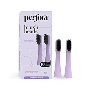 Perfora Replacement Brush Heads For Perfora Electric Truthbrush Model ...