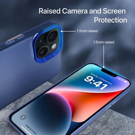 Vaku ® Apple iPhone 14 Plus Matte Dazzle Shock Proof Airbag Protection ...