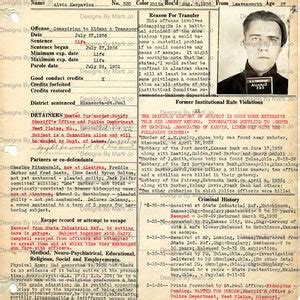 Buy Vintage Alcatraz Mugshots | 50 Printable Vintage Inmate Prison ...