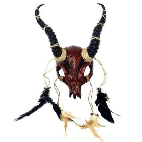 STORM BUY] Ram Goat Series Face Masquerade Animal Devil Mask Costume ...