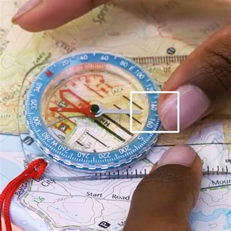Image result for How to Use a Compass Map