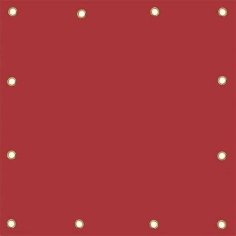Covers & All Tarp, Red, Vinyl TARP-Red-01 | Zoro