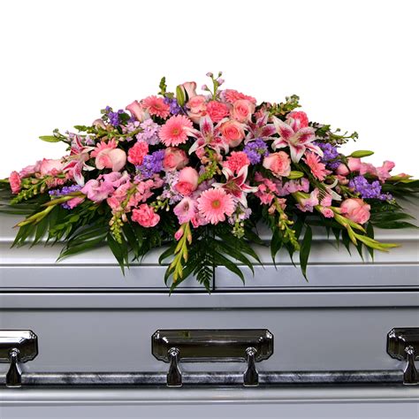 Pink & Lavender Casket Spray