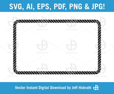 Image result for Rope Rectangle Border Design