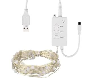 protium Smart Fairy Lights, 3 Meter with 30 LEDs String Lights RGB ...