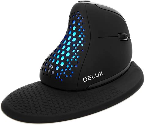 DeLUX Seeker Wireless Ergonomic Vertical Mouse with India | Ubuy