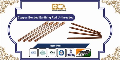 Image result for Unthreaded Earthing Rod