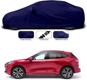 ANTHUB Car Cover For Ford Kuga (With Mirror Pockets) Price in India ...