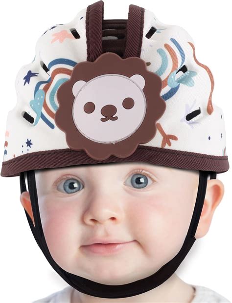 Amazon.com: Xeano Baby Helmet, Infant Safety Helmet, Toddler Walking Helmet, Soft Foam Helmet ...