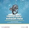 Almonard 1400 RPM Single Phase Exhaust Fan, 300 mm/12-inch (Black ...