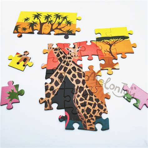 Wholesale 150 Pieces Wild Animal Puzzle Children Puzzle Creative Design ...