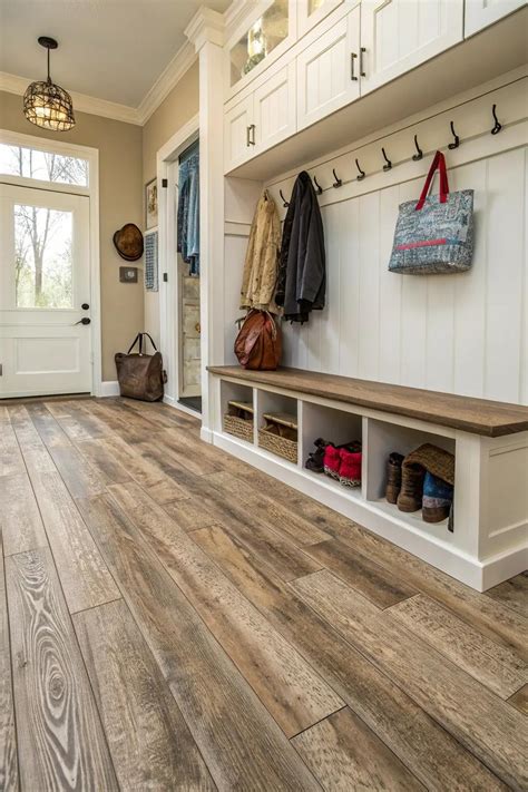 20+ Stylish Mudroom Floor Ideas You'll Love