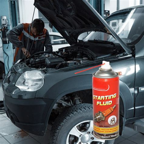 Spray Starting Fluid 450ml, pentru pornire motoare combustie interna ...