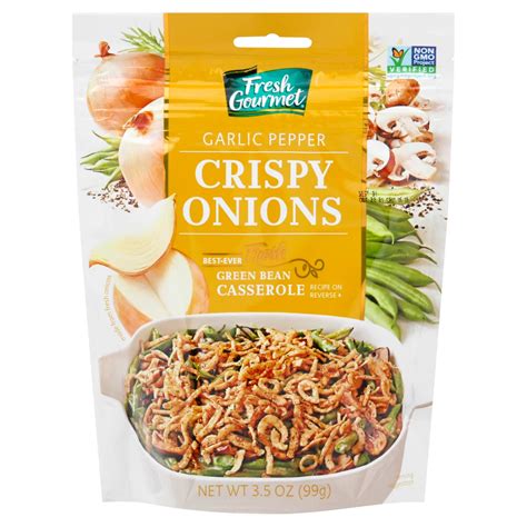Fresh Gourmet Garlic Pepper Crispy Onions - Shop Salad Toppings at H-E-B