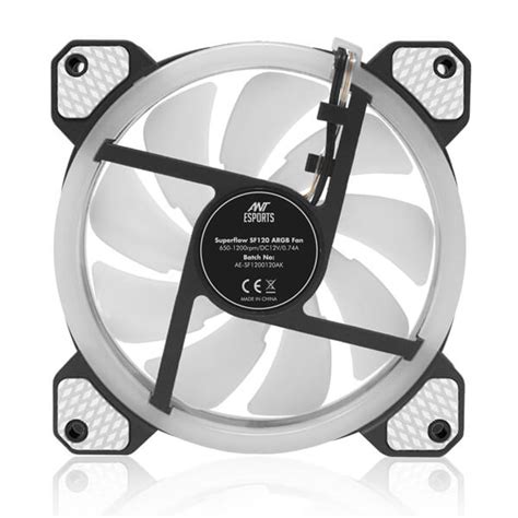 Ant Esports Superflow 120mm Auto RGB V2 Cabinet Fan
