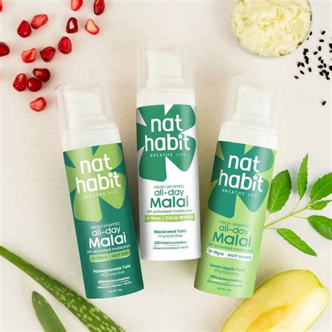 All-Day Face Malai-Nat Habit - 100% Natural & Fresh Made, Ayurvedic