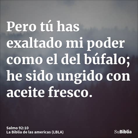 Salmo 92:10 - Biblia