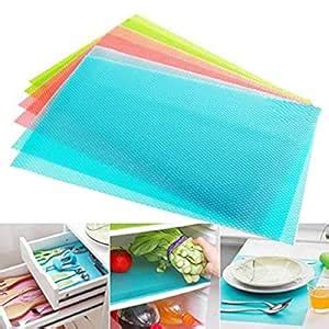 Buy KHUSHI CREATION Designer Fridge Drawer Mats | Dinning Table Mat ...