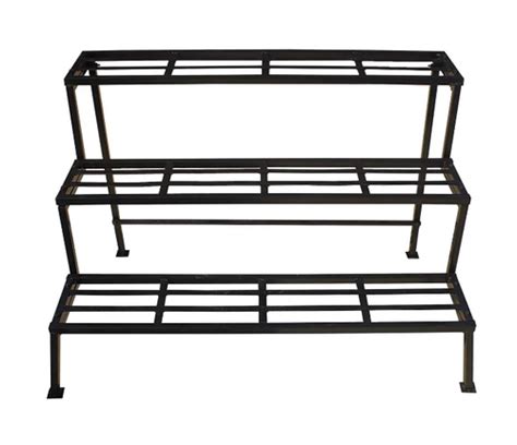 3 Step Plant Stand for Outddor Balcony Garden Use - Furnifyfactory.com
