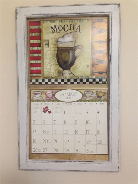 Wood Calendar Frame - Educational Printable Activities