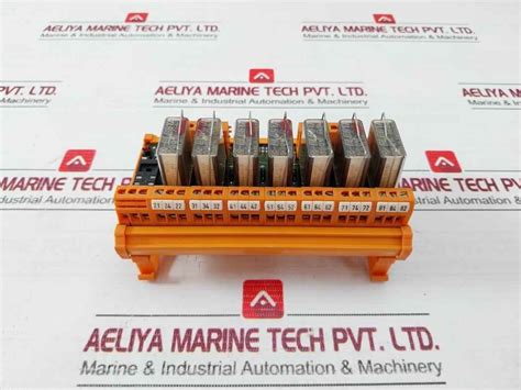 Weidmuller 413872-3 L Relay Module Sgr662 Ex-82/2082U 24V Dc 16A 250V ...