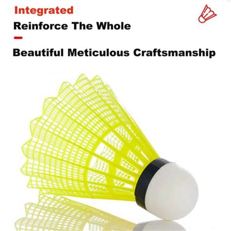 Kawasaki King N350S Nylon Badminton Shuttlecock – Yellow – Sportswing.in