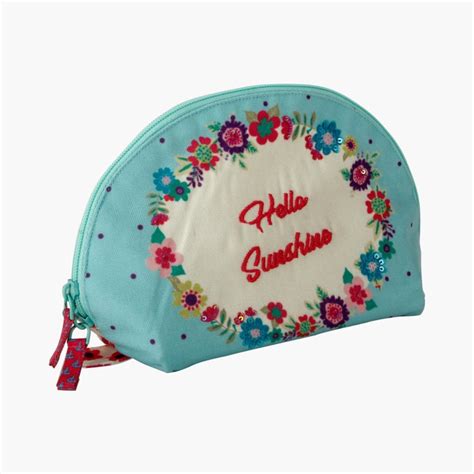Buy PINAKEN Hello Sunshine Multicolour Printed Cosmetic Bag from ...