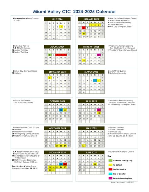 Miami valley MVCTC Calendar 25-26 Revised [PDF] - EduCounty