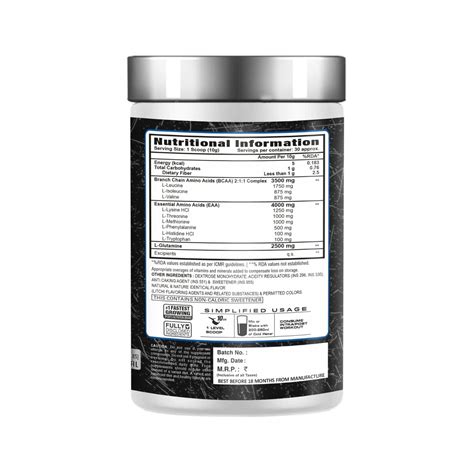 Platinum Nutrition EAA 30 Servings – Muscle Stack
