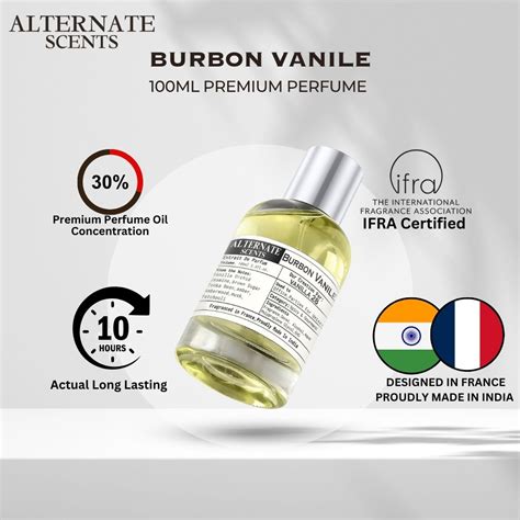 Alternate Scents BURBON VANILE Long Lasting Perfume For Men& Women | S