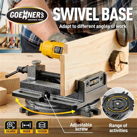 Violeza Bench Vise 4.2 inch Heavy Duty, Drill Press Vise India | Ubuy