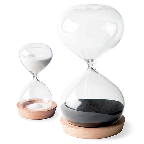 Buy OrgaNice Hourglass Sand Timer - 30 Minute & 5 Minute Timer Set ...