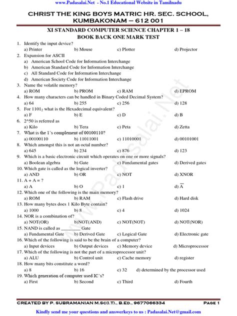 Image result for 11th Computer Science Chapter 18 Book Back