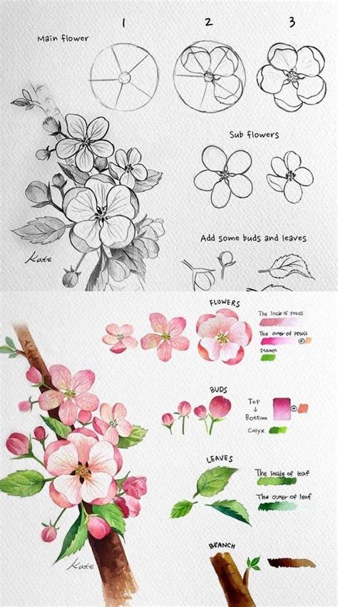 Image result for Drawing Tutorial for Flower