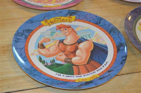 McDonalds 1997 Disney Hercules Plates Lot of Four Plate Collectible ...
